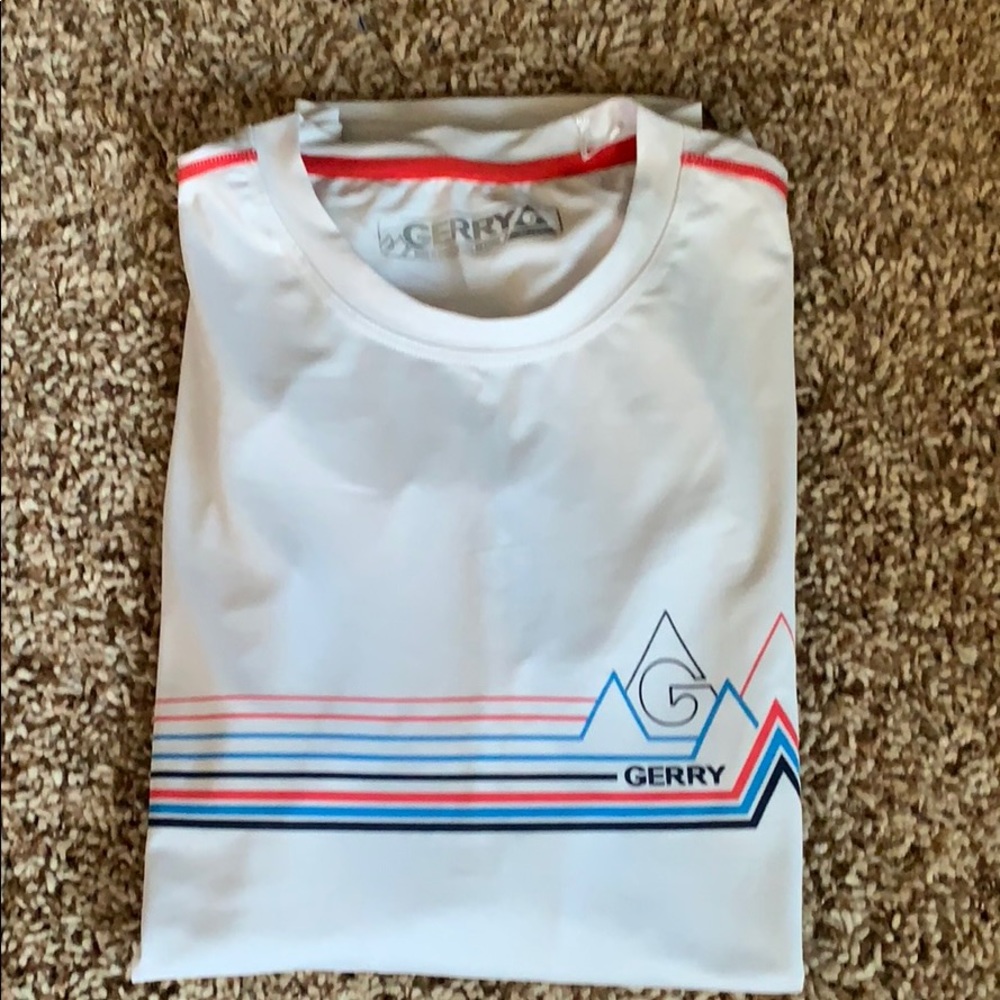 Men’s long sleeve performance tee, XL